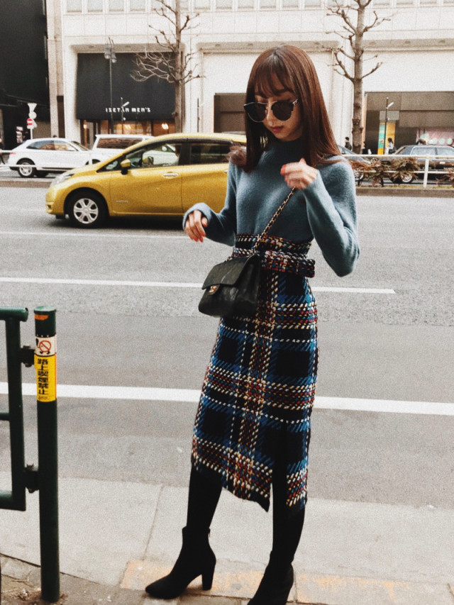 今季のトレンド「チェックスカート」♡ 大人に着こなすお手本 今季のトレンド「チェックスカート」♡ 大人に着こなすお手本