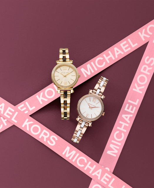 美品 稼働 マイケルコース ソフィー レディース 腕時計 クリスタル 青文字盤 マイケルコース/Michael Kors/腕時計/レディース/SOFIE/ソフィー