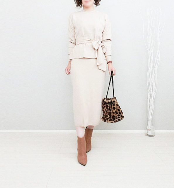 時短・楽ちん・オシャレが3拍子揃う♡ 今季は「ニットのセットアップ