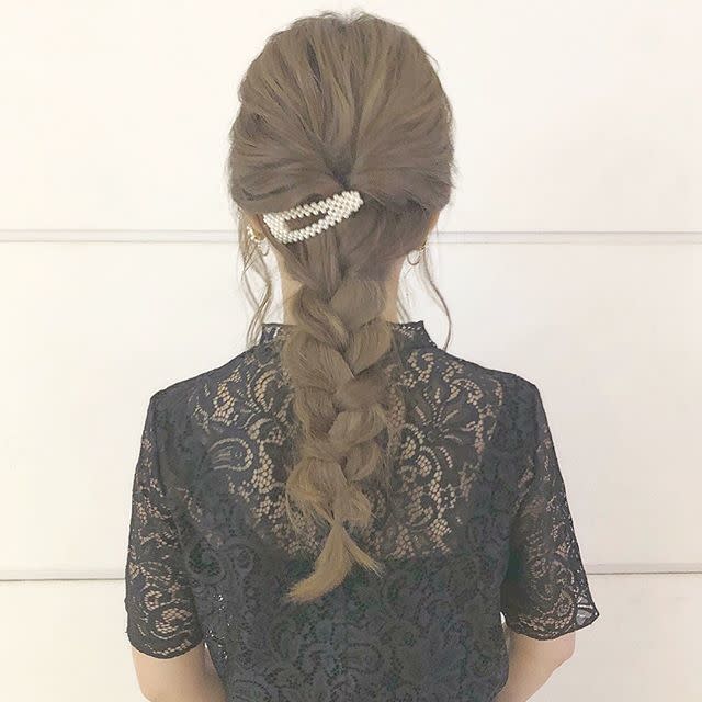 ラプンツェルの髪型（ヘアアレンジ・ヘアスタイル）/三つ編み