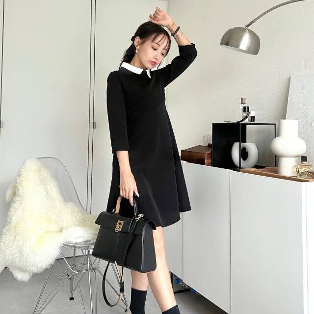 ミニ丈ワンピース 冬春コーデに最適 お出かけ女子会デートパーティーに パーティードレス ワンピースドレス 春夏 デート 記念日 女子会
