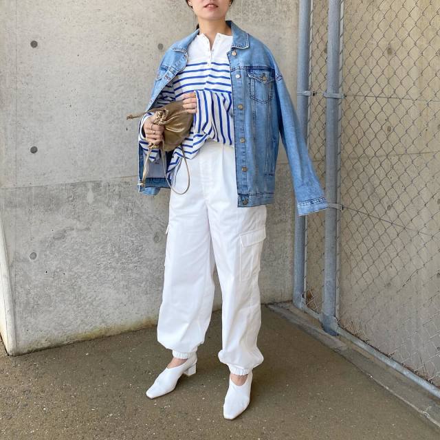 【春先コーデに♪】HERMES デニムジャケット org.jpg