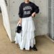 【40代向け】大人のふんわりスカートコーデ10選｜カジュアル・フェミニン別おすすめスタイル