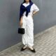 白カーゴパンツが主役！ 大人の抜け感コーデ実例11選