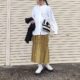 白シャツ×スカートコーデを攻略！ こなれ見えする大人の着こなし術