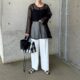 黒と白の服の組み合わせを攻略！ シンプルなのにあか抜ける大人コーデ術