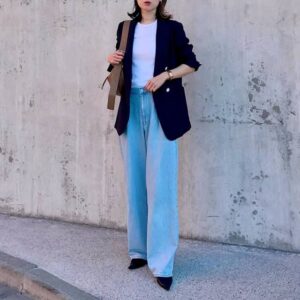 ドレスダウンとは｜画像でわかるファッション用語の意味 ／ドレスダウンとは？／ドレスダウンはどんなデザイン？／ドレスダウンのドレスダウンの服（レディース）／ドレスダウンのコーデ