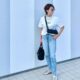 【50代】画像でわかる！ 白Tシャツのコーデ30選｜おしゃれな大人女性の画像まとめ