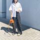 黒イージーパンツのコーデ13選｜おしゃれな大人女性の画像まとめ