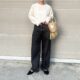 40代50代は白ロンTをどう着るとおしゃれ？ ワンランク上の選び方・コーデ術